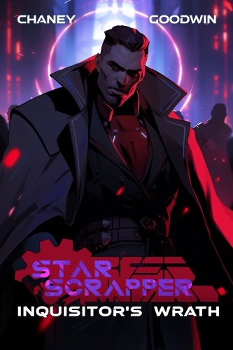 Star Scrapper 5 cover, large man shrouded in shadow wearing a suit and jacket